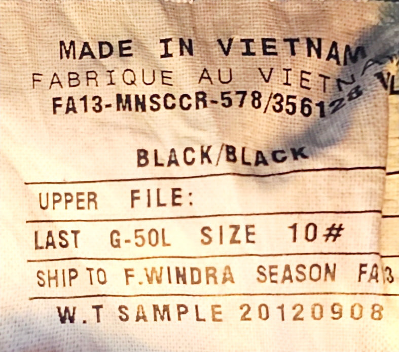 Nike CTR360 Maestri III Blackout Sample